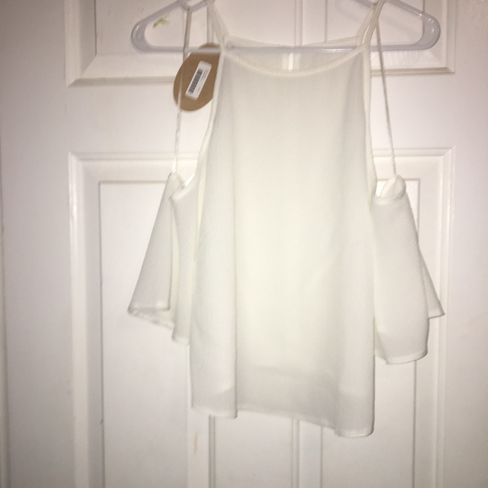 Gorgeous Boutique cold shoulder Top